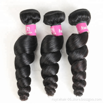 Wholesale Price Top Selling High Quality Unprocessed Cheap Human Virgin Hair Weaving Loose Wave